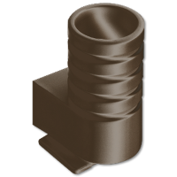 Jung 13 BR Aксессуары для кабелей, труб, кабельных каналов для накладных коробок