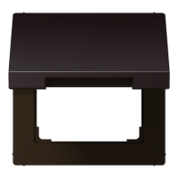 Jung AL 2990 KL D Откидная крышка (с возвратной пружиной)