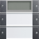 Gira 2142 28 Набор клавиш 2-местн. Plus с полем для надписи