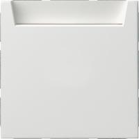 Gira 0140112 Кнопочный выключатель для гостиничной карточки 10 AX 250 В~ с подсветкойПереключающий контакт 1-пол.