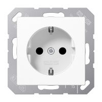 Jung A 1520 KI WW SCHUKO®-розетка 16 A / 250 B ~