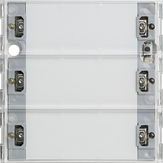 Gira 5133 00 Сенсорный выключатель KNX 3 Komfort, 3-местн.