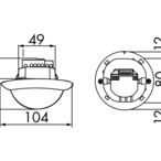 Оборудование BEG Luxomat 92140 Потолочный датчик присутствия PD4-M-2C по выгодной цене. Купить в Москве со скидкой.