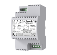 Zennio ZPSAUX1 Блок питания 24–28 В постоянного тока 60 Вт (выход) / 110–230 В переменного тока (вход)