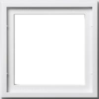 Gira 131103 Монтажная адаптерная для монтажа заподлицоБелый глянцевый