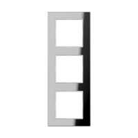Jung AC 583 GL SI Стеклянная рамка