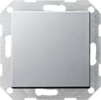 Gira 013026 Кнопочный выключатель 10 AX 250 В~ с вертикально расположенной клавишейПереключающий контакт 1-пол.