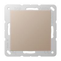 Jung A 594-0 CH Крышка без отверстий (фиксация защёлкиванием)