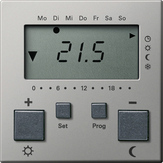 Gira 2370 600 Термостат помещения 230 В~ с часами и функцией охлаждения