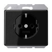Jung SL 521 KI SW SCHUKO®-розетка 16 A / 250 B ~