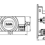 Оборудование BEG Luxomat 94417 Высокочастотный датчик HF-MD1 по выгодной цене. Купить в Москве со скидкой.