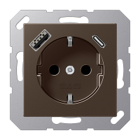 Jung A 1520-15 CA MO Розетка SCHUKO® с USB-интерфейсом