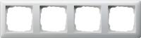 Gira 0214 03 Установочная рамка Gira Standard 55 Белый глянцевый
