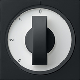 Gira 0669005 Накладка с поворотной ручкой для 3-позиц. выключателяНейтральное положение