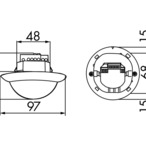 Оборудование BEG Luxomat 92444 Потолочный датчик присутствия PD4-S-C по выгодной цене. Купить в Москве со скидкой.