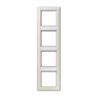 Jung AS 584 NA Рамкас полями для надписи 12 x 55,5 мм и 13 х 55,5 ммдля вертикальной установки