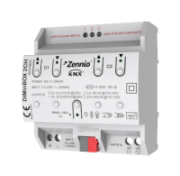 Zennio Универсальный диммирующий привод из 2-х каналов ZDI-DB2C