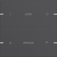 Gira 5032928 Набор клавиш двойн., индивидуально для сенсорного выключателя 4