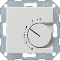 Gira 0397 03 Термостат помещения 24/5 (2) A~ с перекрестным кнопочным выключателем