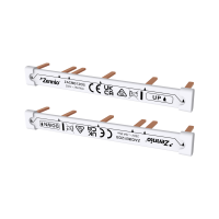 Zennio ZACMB12CB Шина для гребенчатого фильтра MAXinBOX 12, верхняя и нижняя гребенчатая