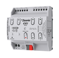 Zennio ZDIDLB6V2 Широковещательный интерфейс KNX-DALI  DALI BOX Broadcast 6CH v2