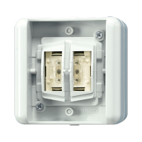 Jung 8472.02 LED W KNX кнопка с BCU, нейтральное положение