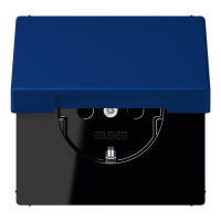 Jung LC 1520 KIKL 4320T SCHUKO®-розетка 16 A / 250 B ~