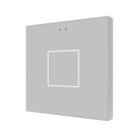 Zennio Выключатель KNX сенсорный с подсветкой, цвет: Серебряный ZVI-F1-S