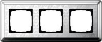 Gira 0213 681 Установочная рамка Gira ClassiX Art Хром