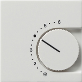 Gira 1496 03 Накладка для термостата помещения с перекрестным кнопочным выключателем