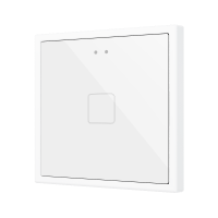 Zennio ZVIFR70X1W Выключатель сенсорный KNX Flat RGB 70 X1, 1 кнопка, 70x70, белый