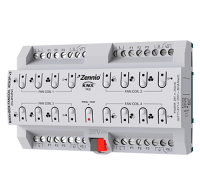 Zennio Контроллер фанкойла для 4 блоков 2-трубных фанкойлов MAXinBOX FANCOIL 4CH2P v2 ZCL4FC2PV2