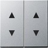 Gira 1150 26 Клавиша 2-местн. с символами стрелок