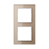 Jung AC 582 GL CH Стеклянная рамка