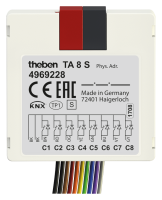 Theben 4969228 Универсальный бинарный вход/выход TA 8 S KNX