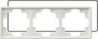 Gira 0253 40 Установочная рамка Gira S-Color с уплотнением Белый