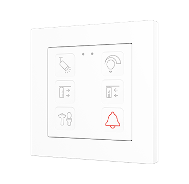 Оборудование Zennio ZVITR55X6 Емкостный сенсорный переключатель с RGB-подсветкой (55 x 55 мм) Tecla RGB 55 по выгодной цене. Купить в Москве со скидкой.