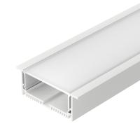 Arlight 021373 Профиль с экраном SL-LINIA88-F-2500 WHITE+OPAL (Arlight, Алюминий)