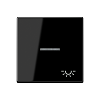 Jung A 590 KO5 L SW Клавиша с символом «освещение» и окошком