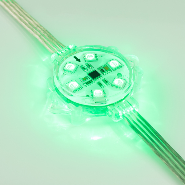 Оборудование Arlight 029379 Модуль управляемый VISOR-SPI-5060-6-24V RGB 120deg (D40x12mm, 1.5W, IP68) (Arlight, Герметичный) по выгодной цене. Купить в Москве со скидкой.