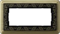 Gira 1002 662 Установочная рамка Gira ClassiX Art Бронза-черный