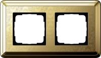 Gira 0212 671 Установочная рамка Gira ClassiX Art Латунь