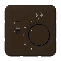 Jung FTR CD 231 BR Термостат тёплого пола