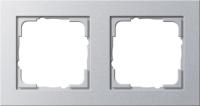 Gira 0212 25 Установочная рамка Gira E2 Цвет "алюминий"