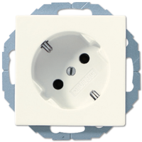Jung A 520-45 KI SCHUKO®-розетка 45°, 16 A / 250 B ~
