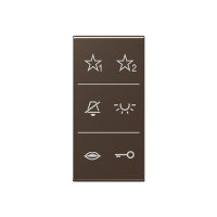 Jung SI A6 A DC MO Накладка с символами аудио