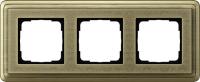 Gira 0213 661 Установочная рамка Gira ClassiX Art Бронза
