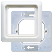 Jung CD 681 WU WW Рамка90 x 90 мм, с уплотнителем (IP 44)