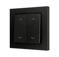 Zennio ZS55CSOFT24SHA Накладка на двухклавишный выключатель KNX Soft Push Button с иконками вверх / вниз