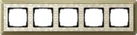Gira 0215 663 Установочная рамка Gira ClassiX Art Бронза-кремовый